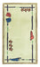 Tappeto moderno - 140 x 70 cm - beige