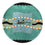 Tappeto per bambini rotondo  - 200 x 200 cm - blu
