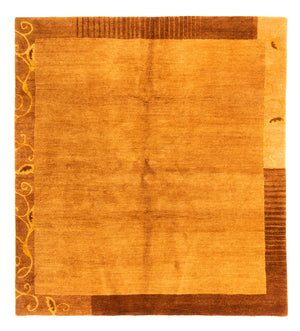 Tappeto Nepal quadrato  - 207 x 199 cm - ruggine