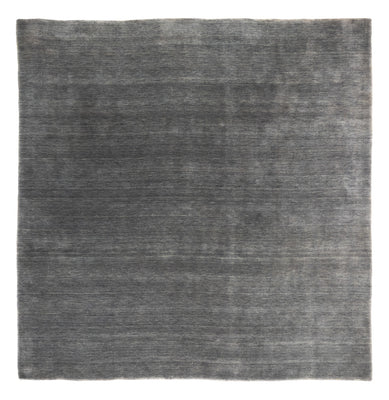 Tappeto Gabbeh - Loribaft Softy quadrato  - 250 x 250 cm - grigio