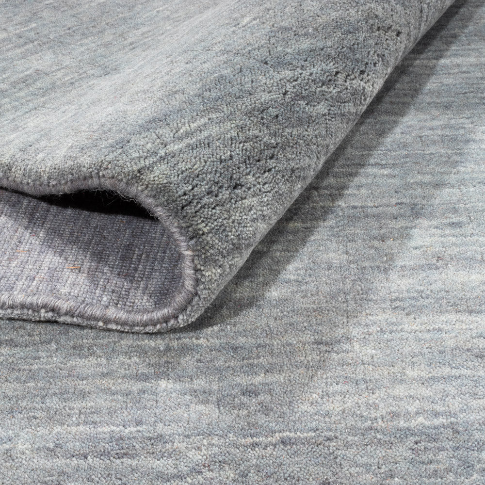 Tappeto Gabbeh - Loribaft Softy quadrato  - 250 x 250 cm - grigio