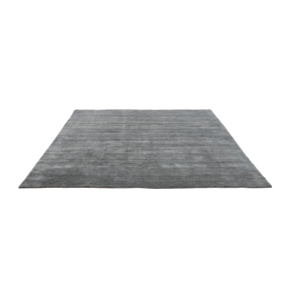 Tappeto Gabbeh - Loribaft Softy quadrato  - 250 x 250 cm - grigio
