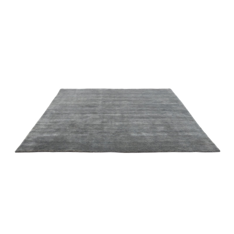 Tappeto Gabbeh - Loribaft Softy quadrato  - 250 x 250 cm - grigio