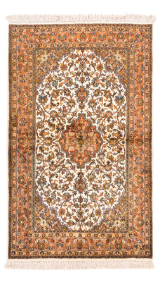 Tappeto di seta - Seta del Kashmir - 149 x 95 cm - beige
