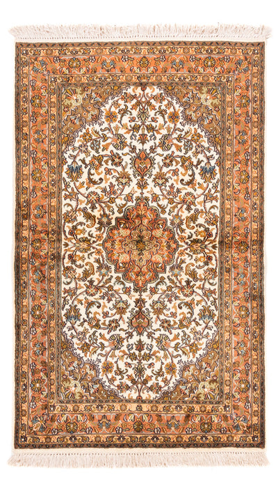 Seta del Kashmir Tappeto 95x149cm - Tappeto orientale