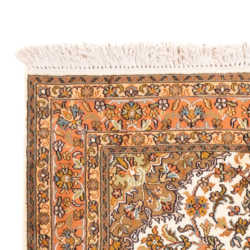 Tappeto di seta - Seta del Kashmir - 149 x 95 cm - beige