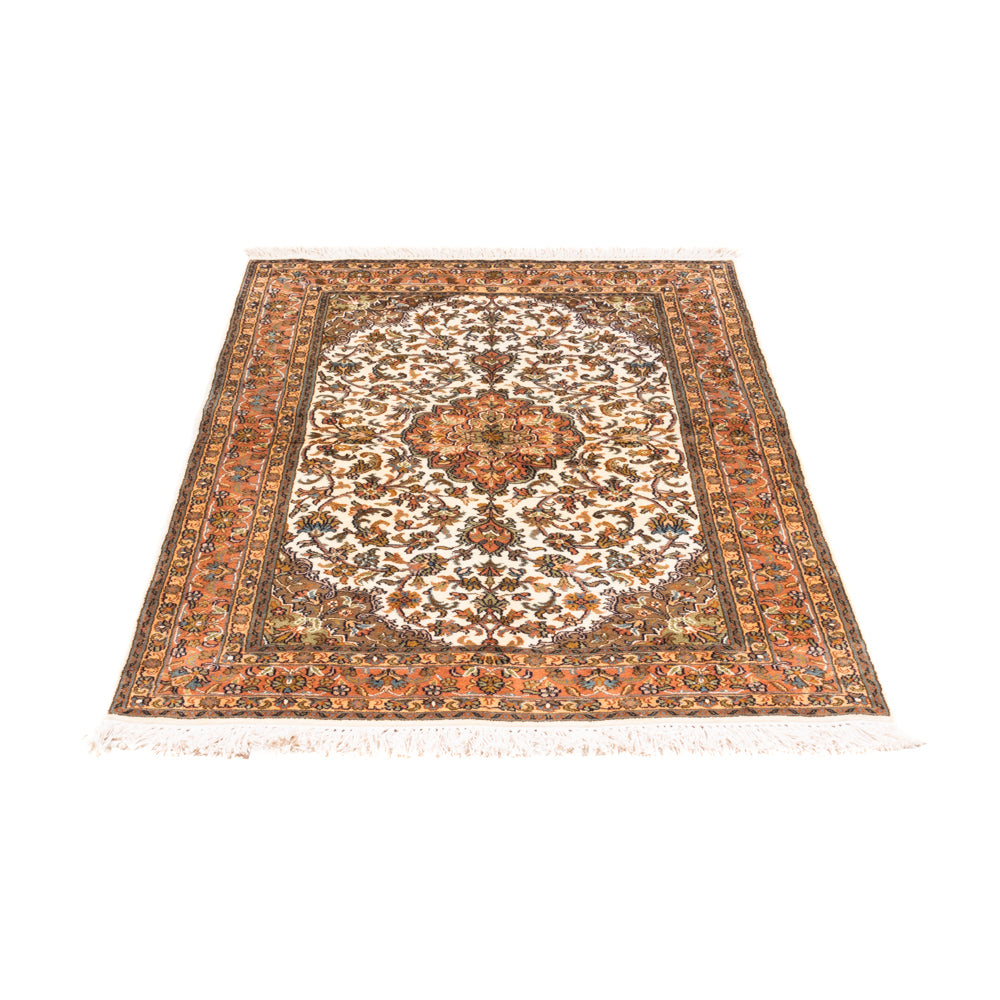 Tappeto di seta - Seta del Kashmir - 149 x 95 cm - beige