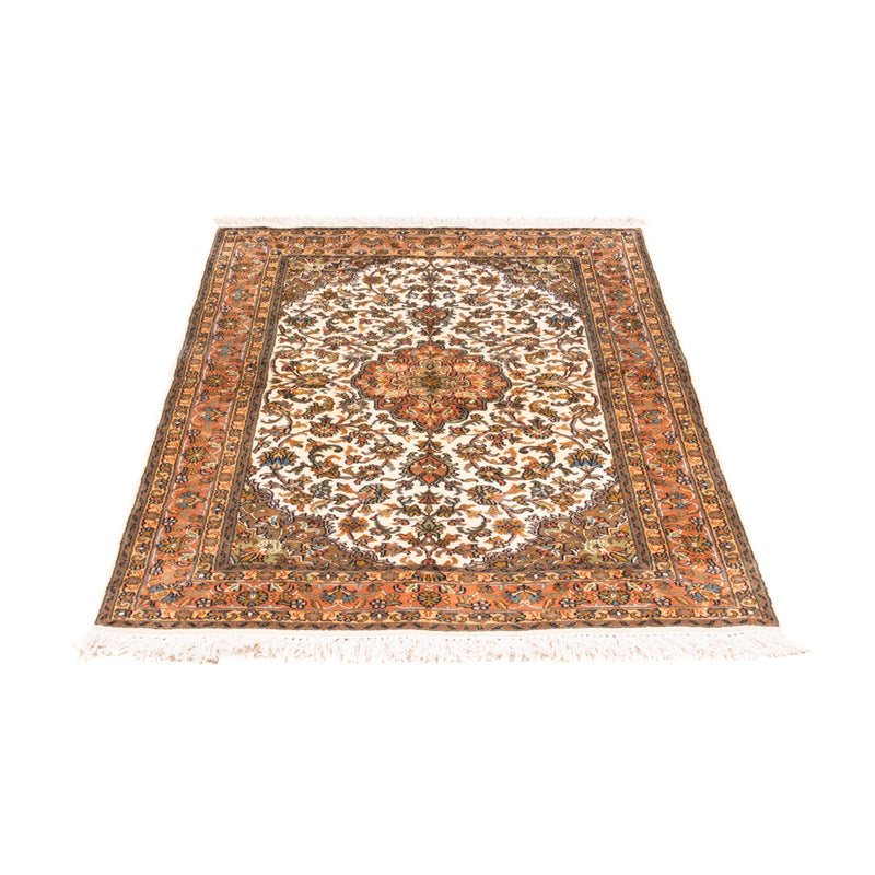 Tappeto di seta - Seta del Kashmir - 149 x 95 cm - beige