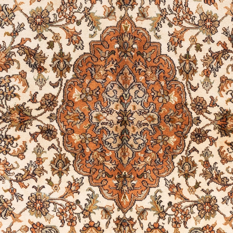 Tappeto di seta - Seta del Kashmir - 168 x 95 cm - beige