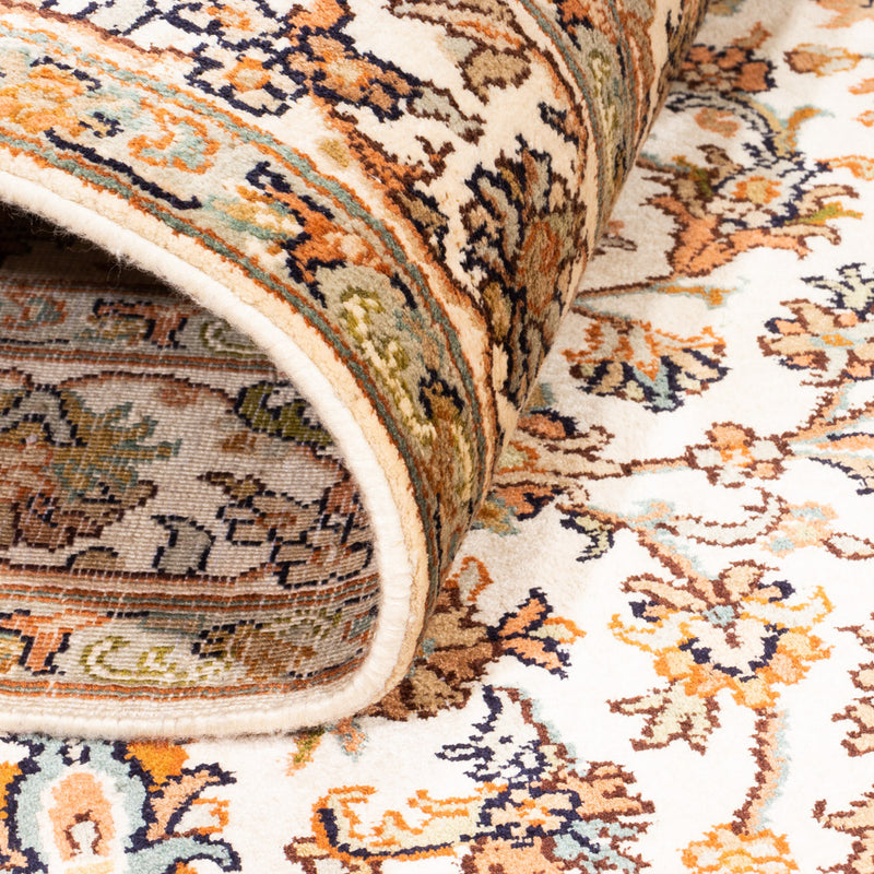 Tappeto di seta - Seta del Kashmir - 168 x 95 cm - beige