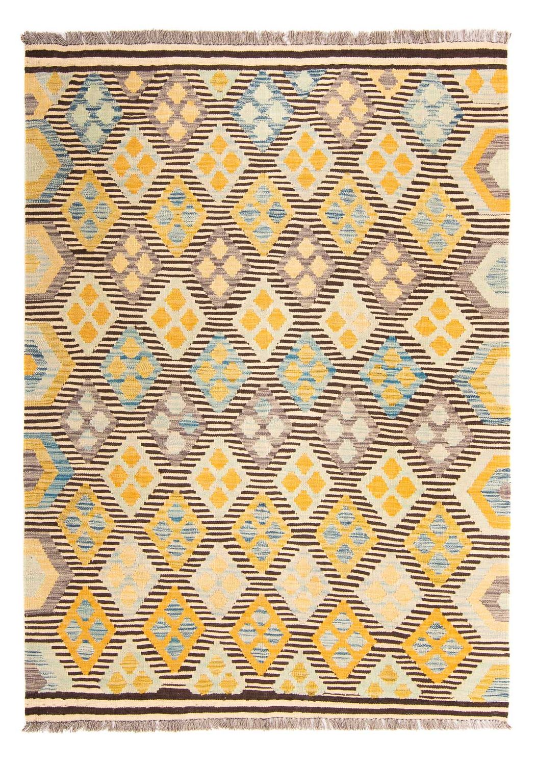 Tappeto Kelim - Splash - 175 x 125 cm - multicolore