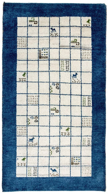 Tappeto Gabbeh - Indus - 162 x 92 cm - beige