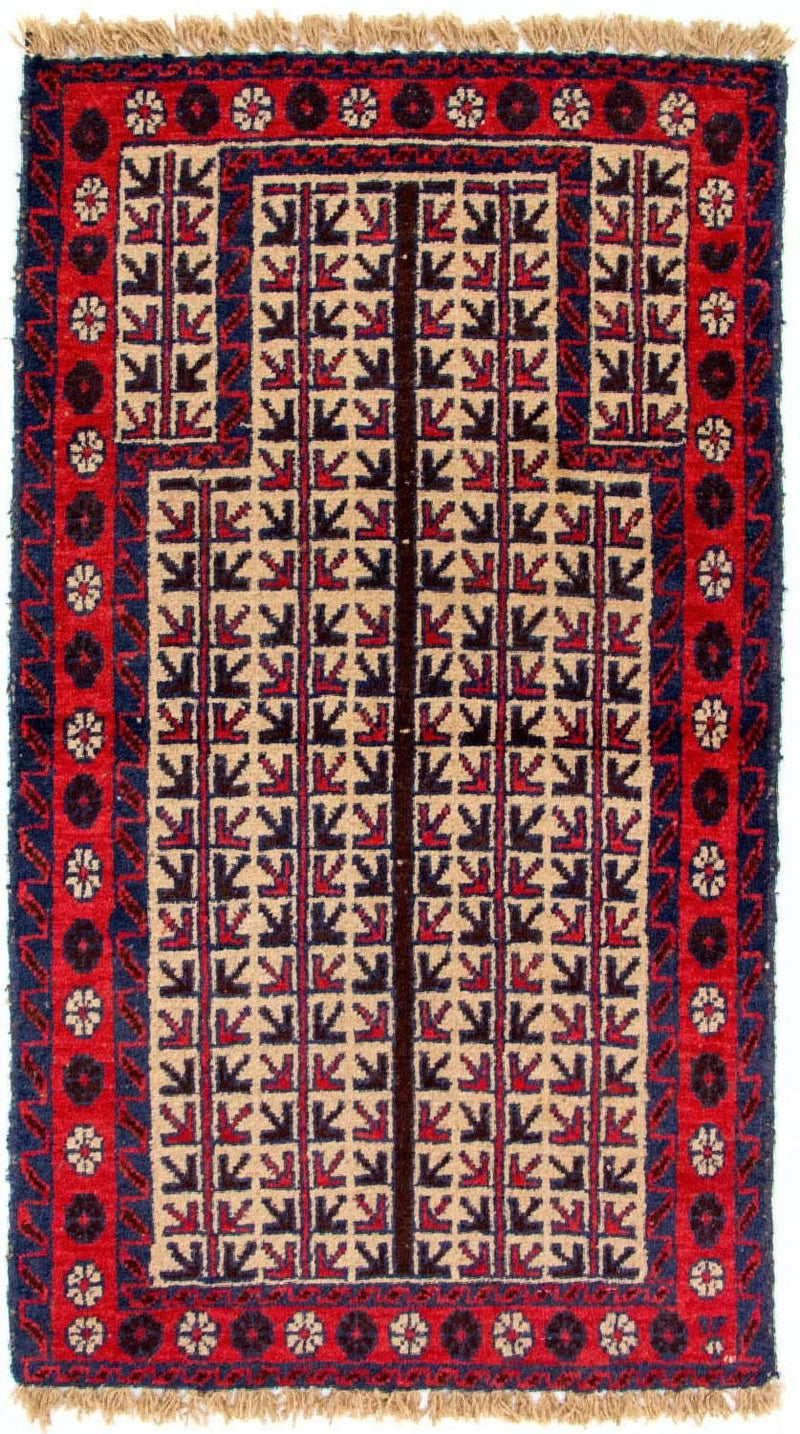 Tappeto Belutsch - 130 x 75 cm - beige