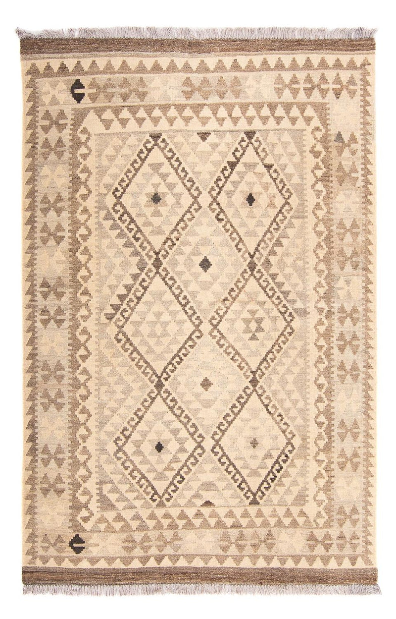 Tappeto Kelim - Splash - 190 x 130 cm - beige