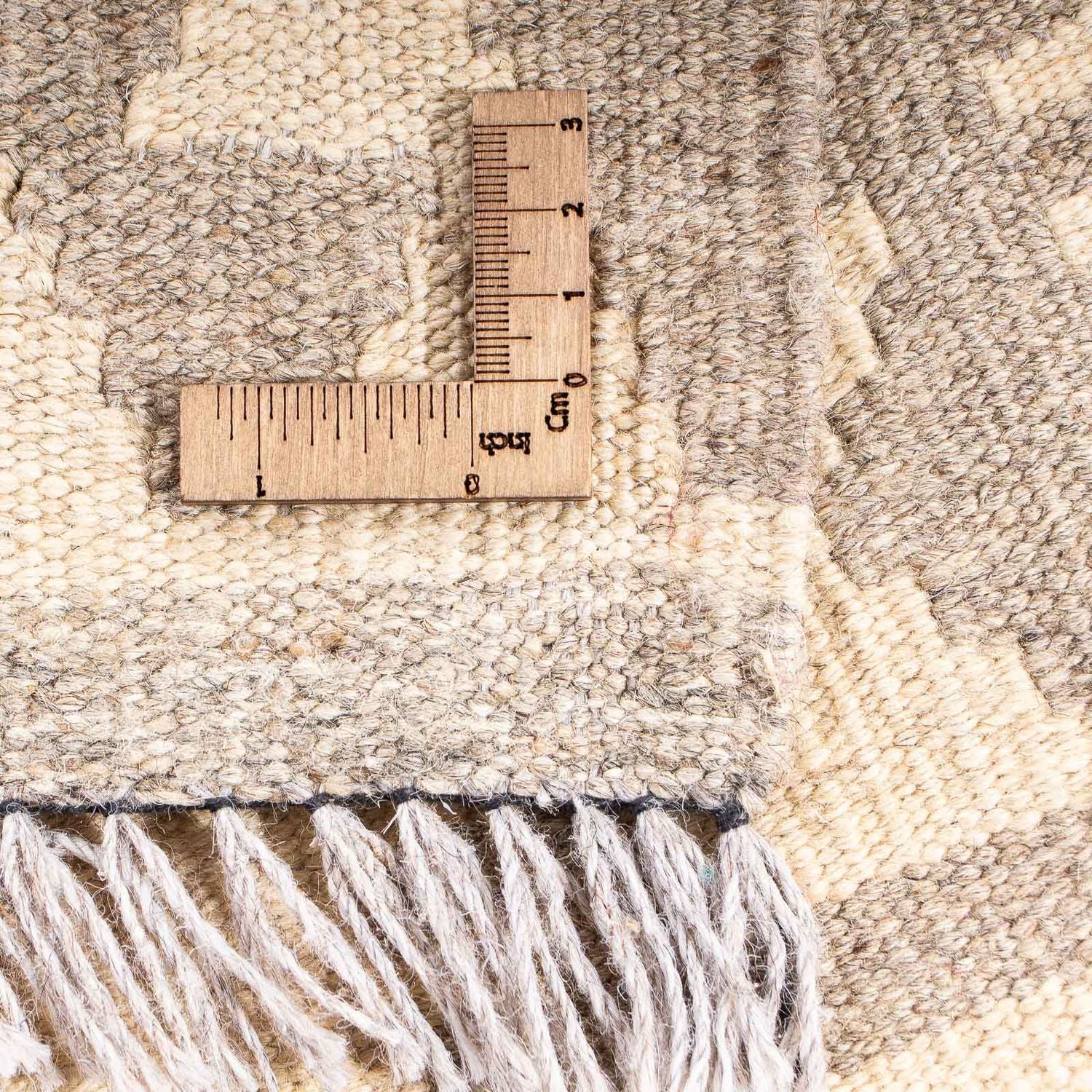 Tappeto Kelim - Splash - 182 x 115 cm - beige