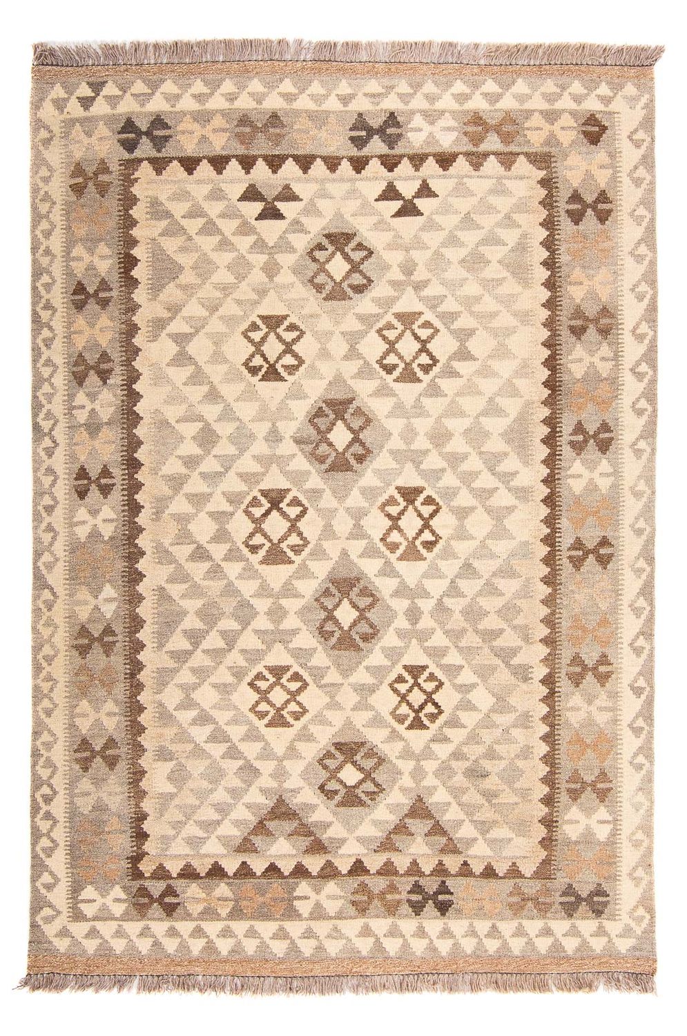 Tappeto Kelim - Splash - 175 x 127 cm - beige