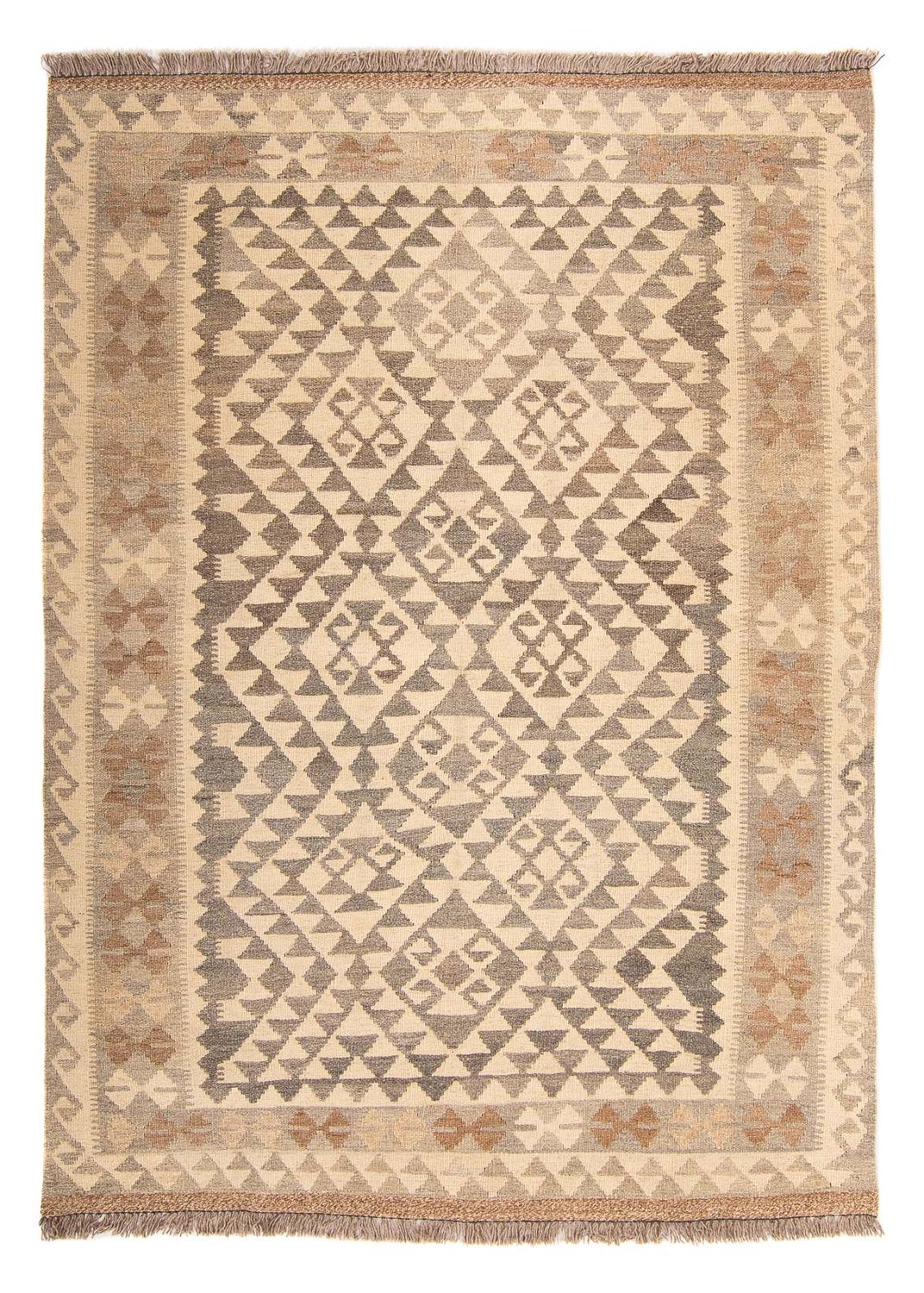 Tappeto Kelim - Splash - 174 x 127 cm - marrone chiaro