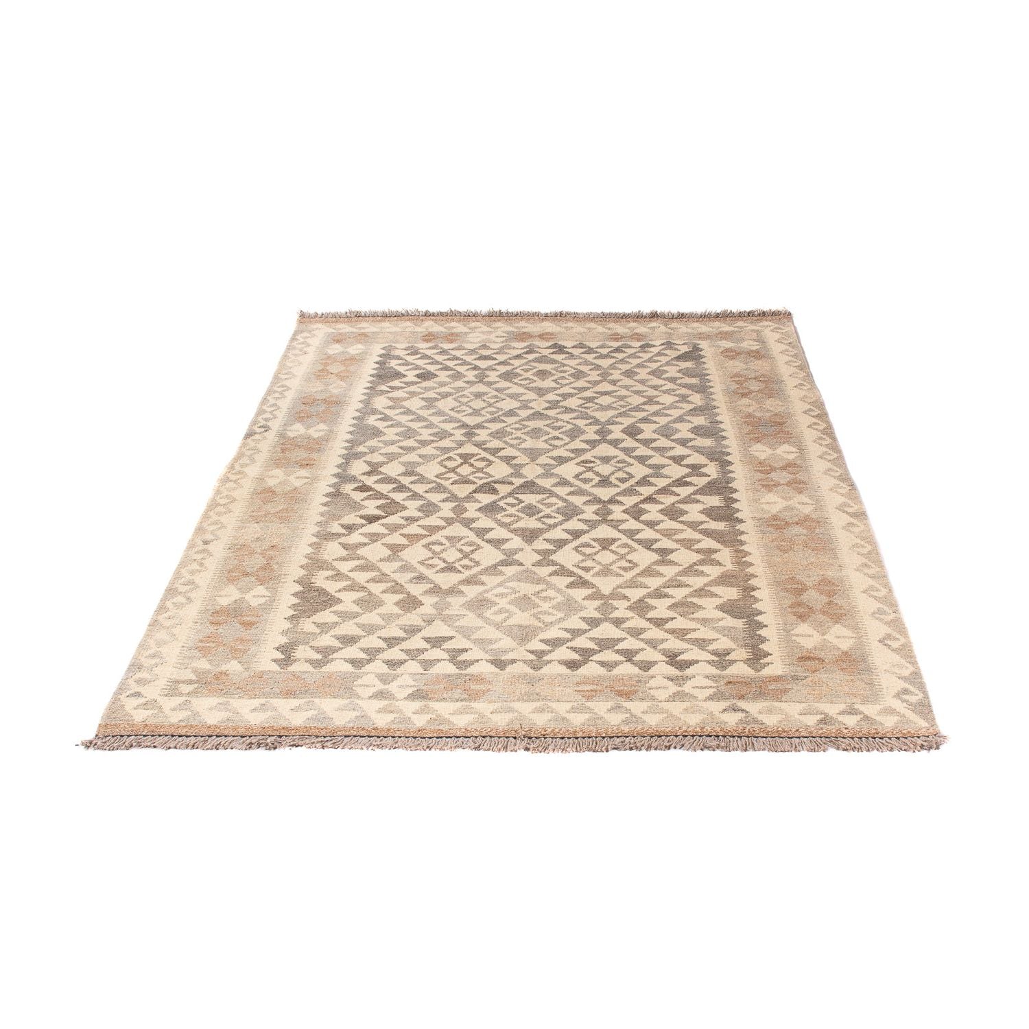 Tappeto Kelim - Splash - 174 x 127 cm - marrone chiaro