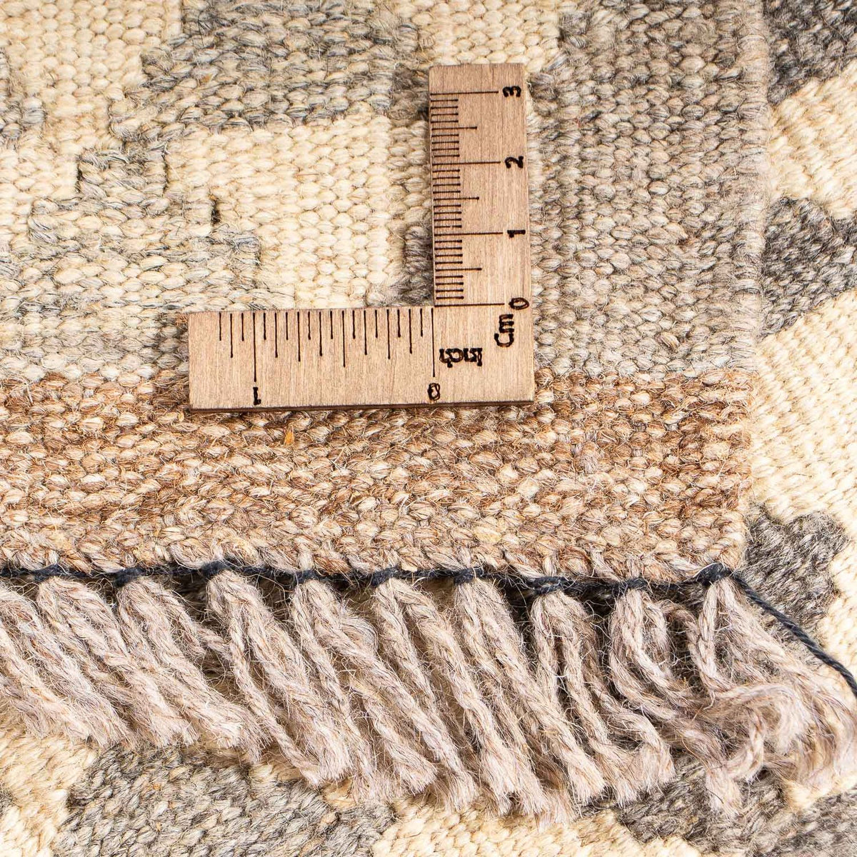 Tappeto Kelim - Splash - 174 x 127 cm - marrone chiaro