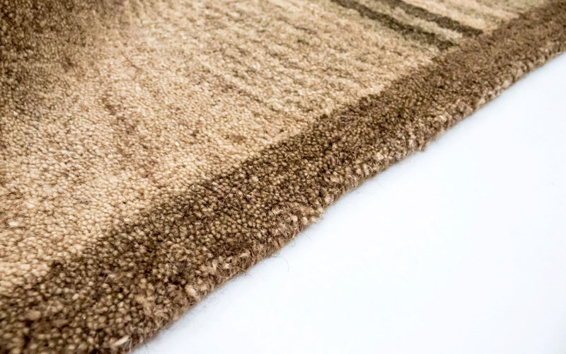 Tappeto di lana - 196 x 139 cm - beige
