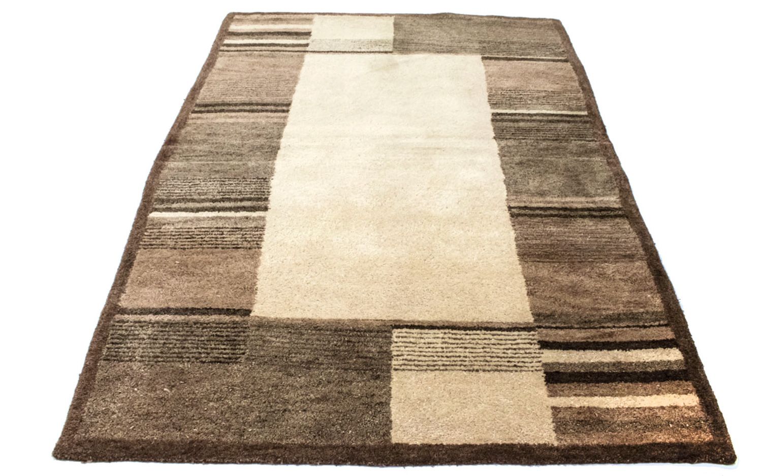 Tappeto di lana - 196 x 139 cm - beige