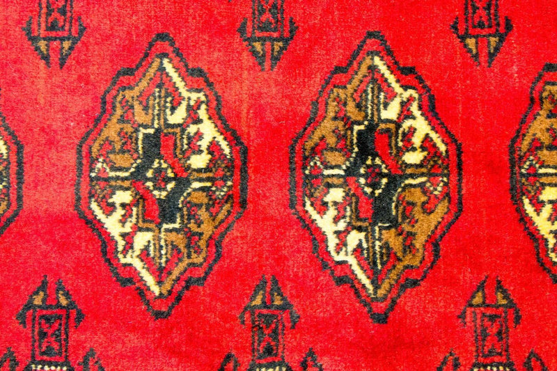 Tappeto Turkaman - 146 x 103 cm - rosso