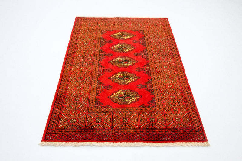 Tappeto Turkaman - 146 x 103 cm - rosso