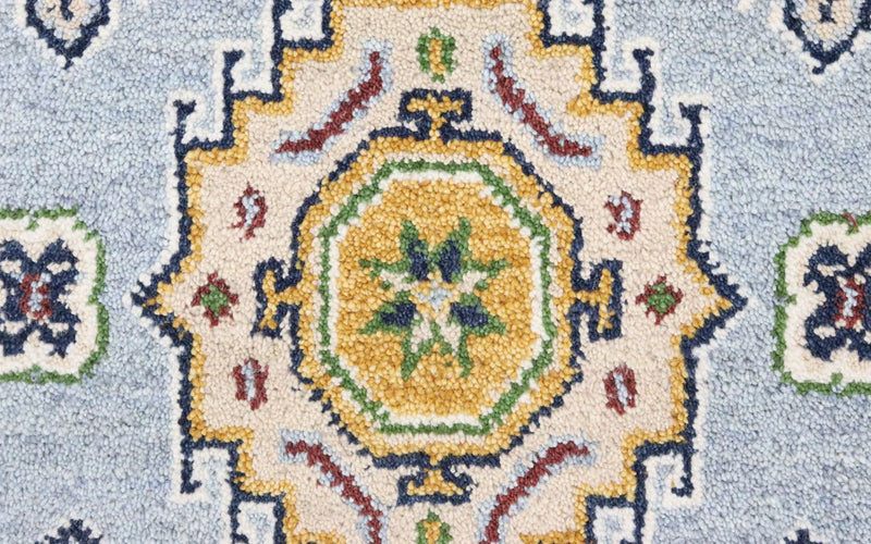 Tappeto corsia Tappeto orientale - 300 x 82 cm - blu chiaro