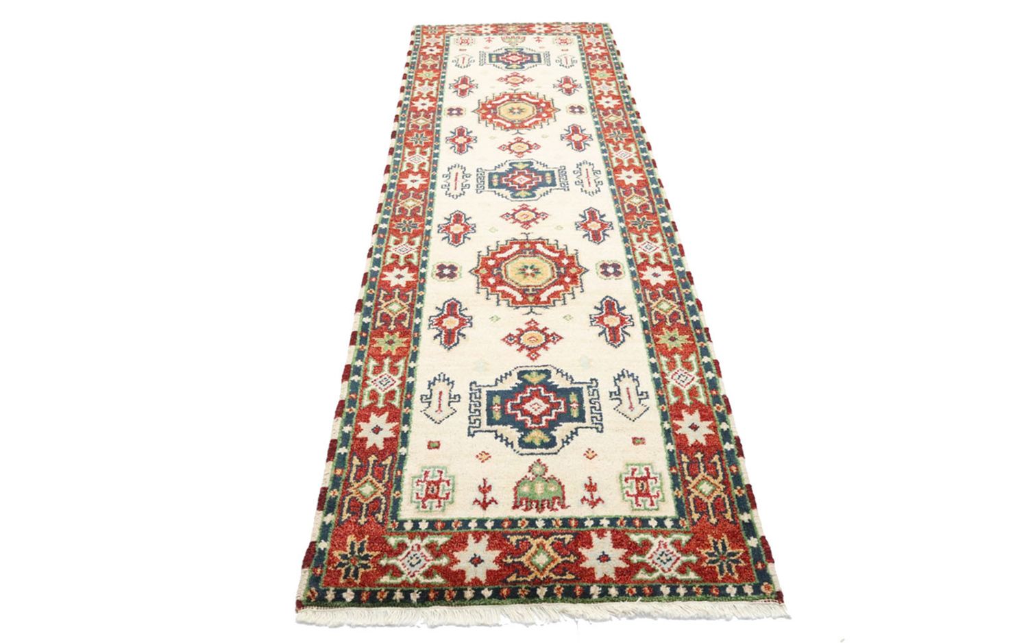 Tappeto corsia Tappeto orientale - 296 x 84 cm - beige