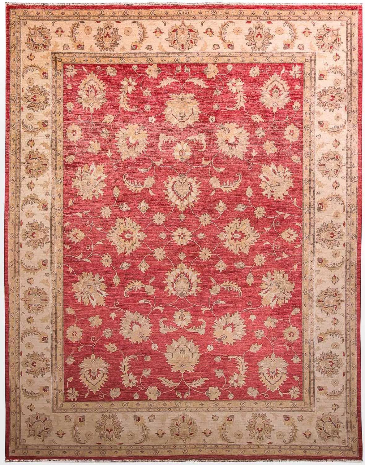 Tappeto Ziegler - 353 x 277 cm - rosso