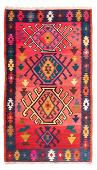 Tappeto Kelim - Vecchio - 250 x 150 cm - multicolore