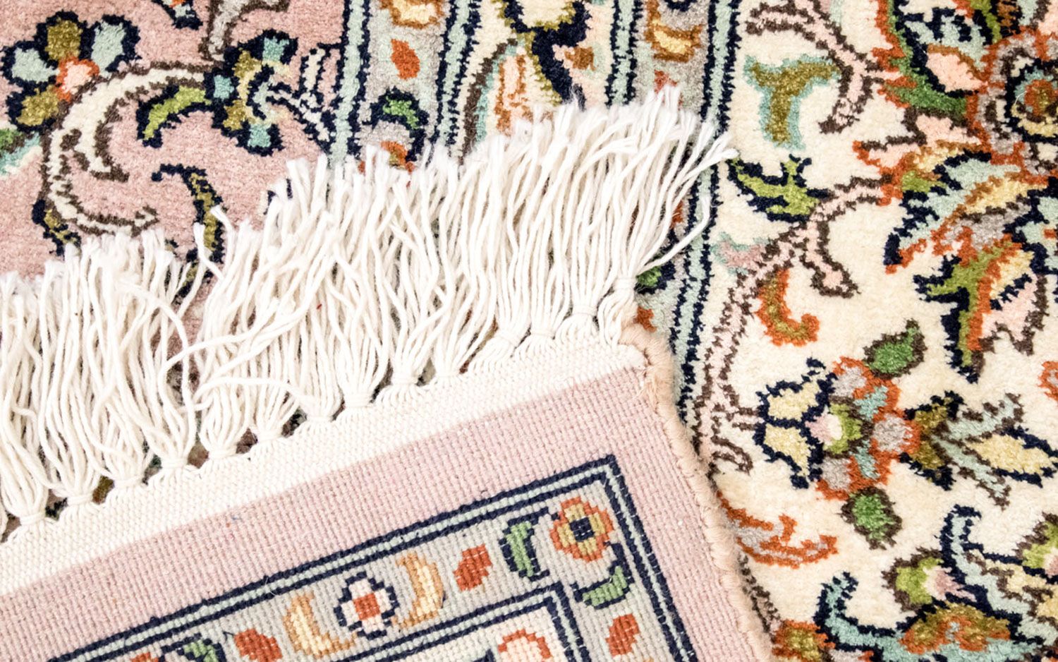Tappeto di seta - Seta del Kashmir - 308 x 204 cm - beige