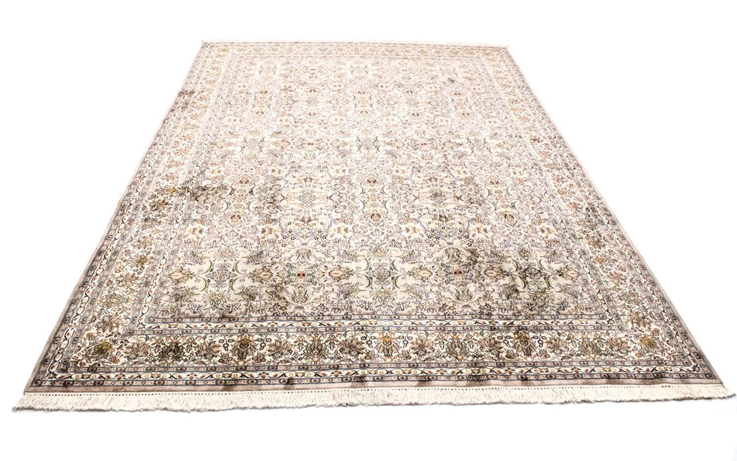 Tappeto di seta - Seta del Kashmir - 308 x 204 cm - beige