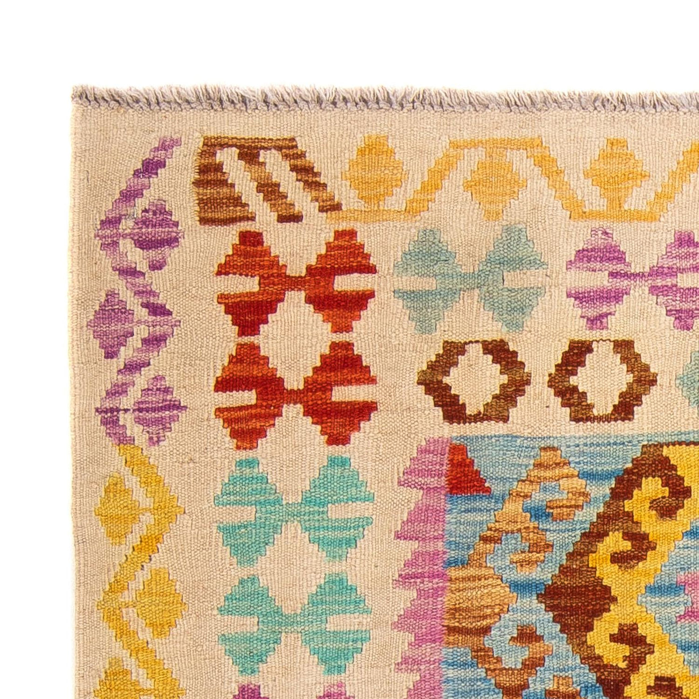 Kilim Maimana Tappeto 146x100cm - Tappeto di lana