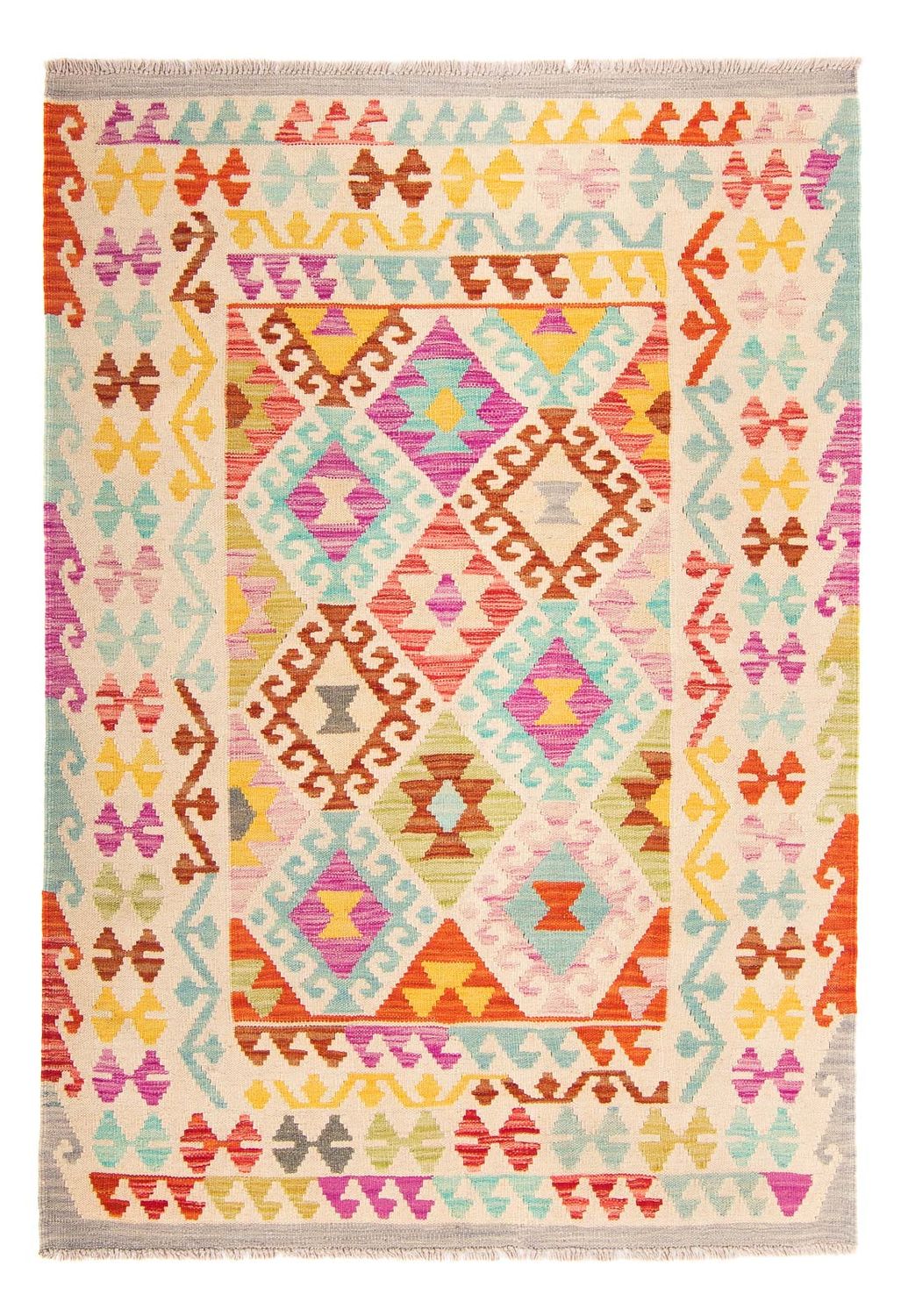 Tappeto Kelim - Splash - 178 x 123 cm - multicolore