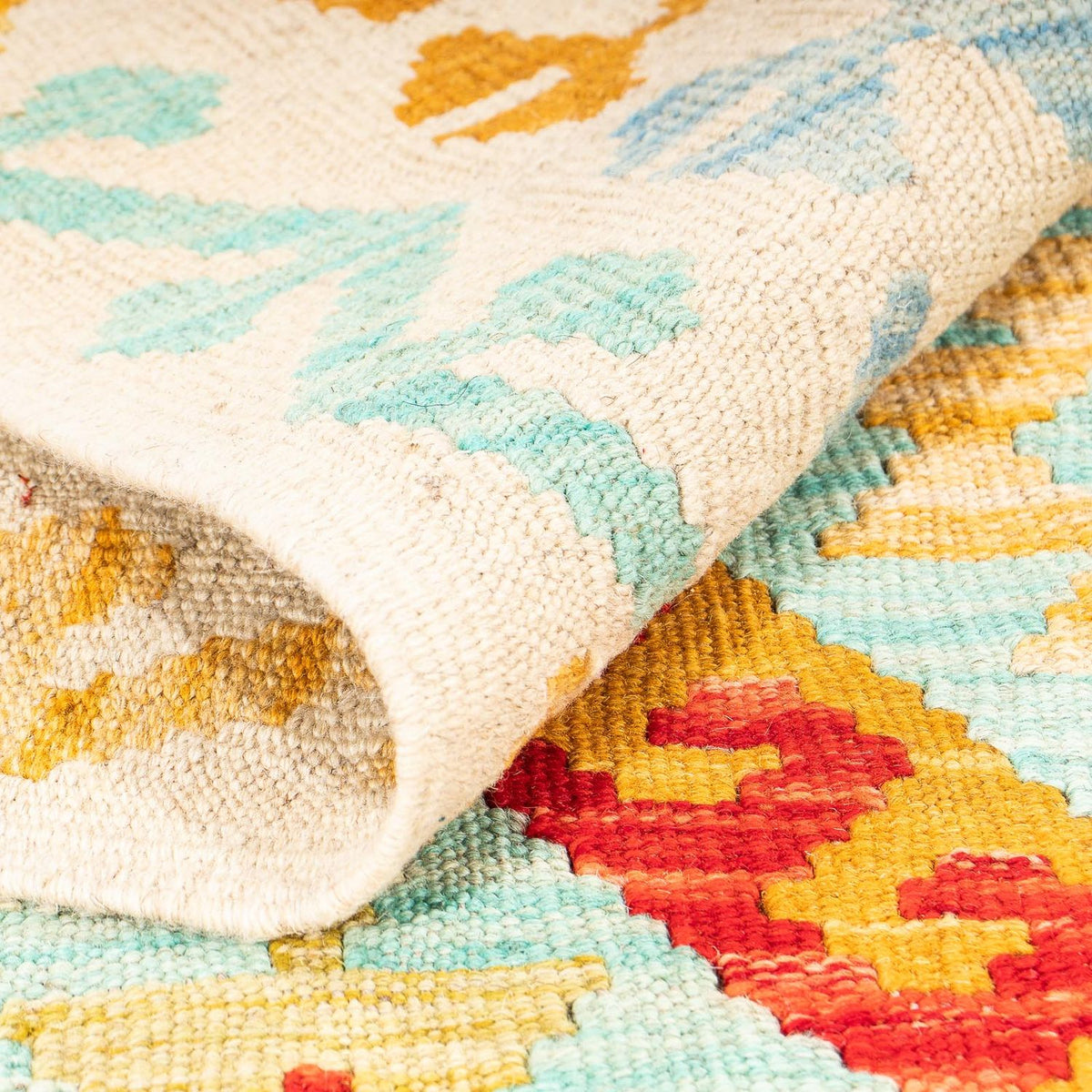 Tappeto Kelim - Splash - 152 x 101 cm - multicolore