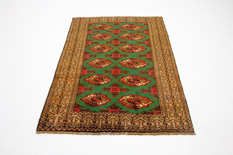 Tappeto Turkaman - 143 x 102 cm - verde