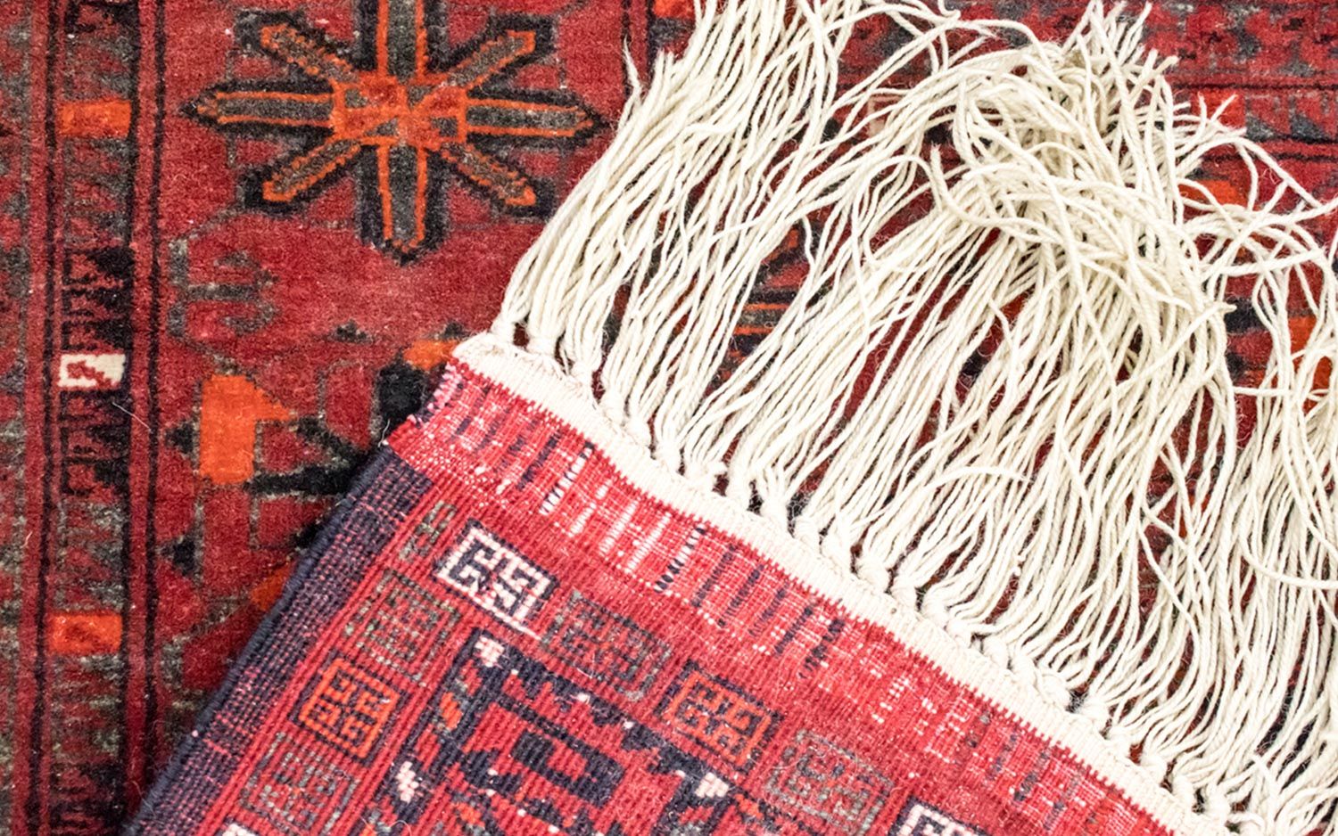 Tappeto afgano - Bukhara - 225 x 172 cm - rosso