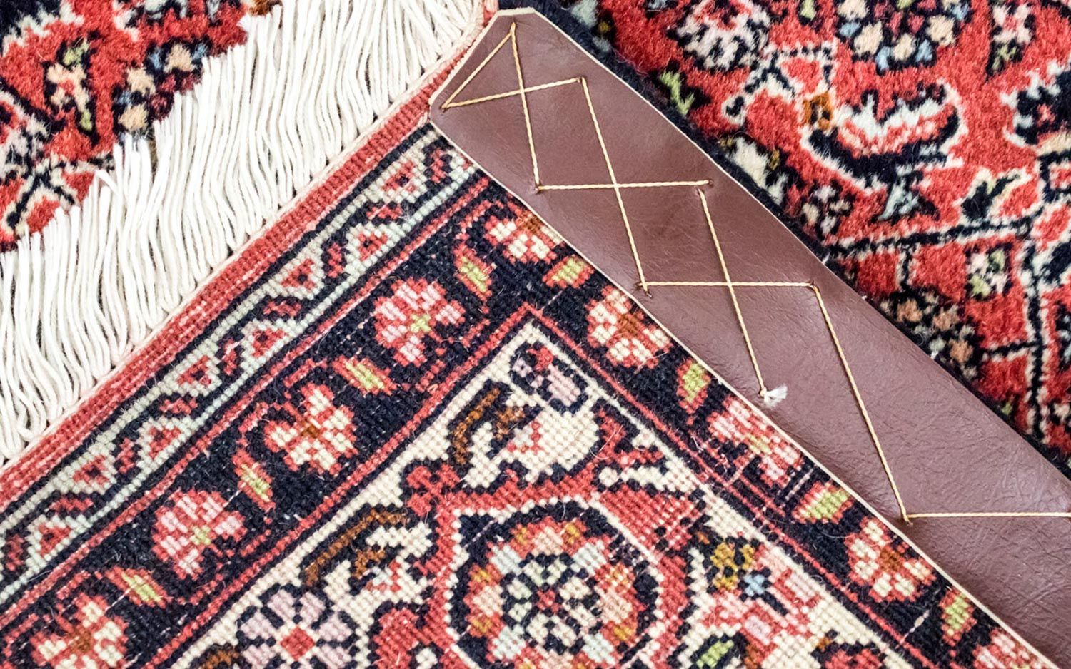 Tappeto Persero - Bidjar - 216 x 125 cm - rosso chiaro