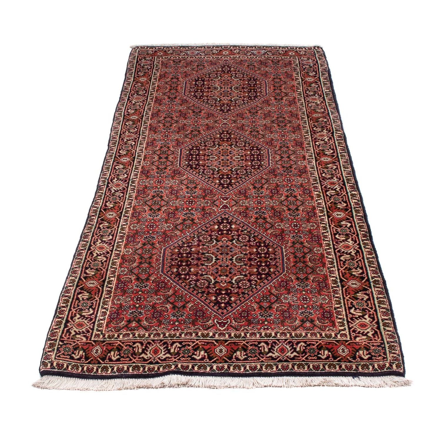 Tappeto corsia Tappeto Persero - Bidjar - 205 x 76 cm - blu scuro