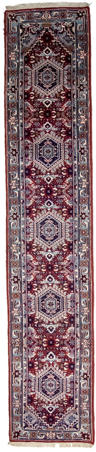 Tappeto corsia Tappeto orientale - 343 x 69 cm - rosso
