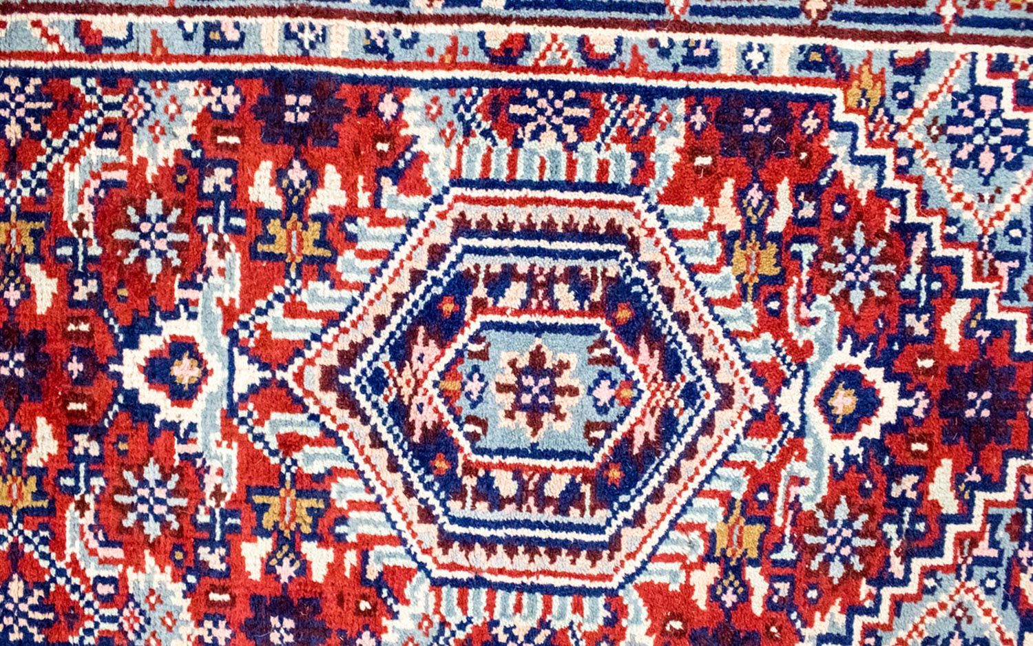 Tappeto corsia Tappeto orientale - 343 x 69 cm - rosso
