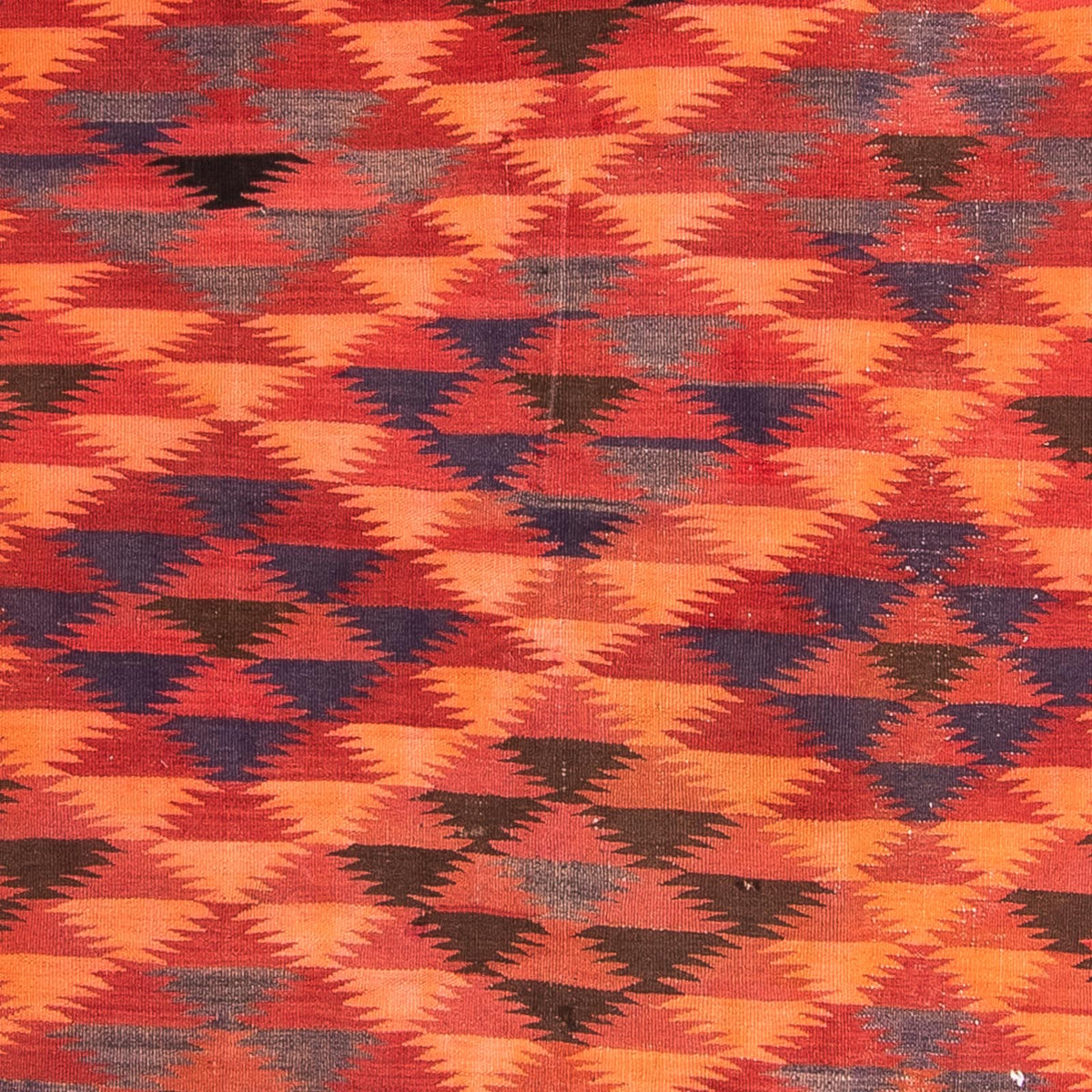 Tappeto corsia Tappeto Kelim - Vecchio - 365 x 148 cm - multicolore