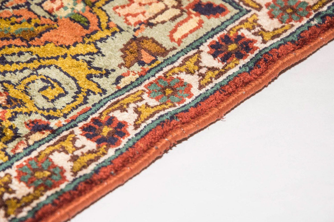 Seta del Kashmir Tappeto 91x65cm - Tappeto orientale