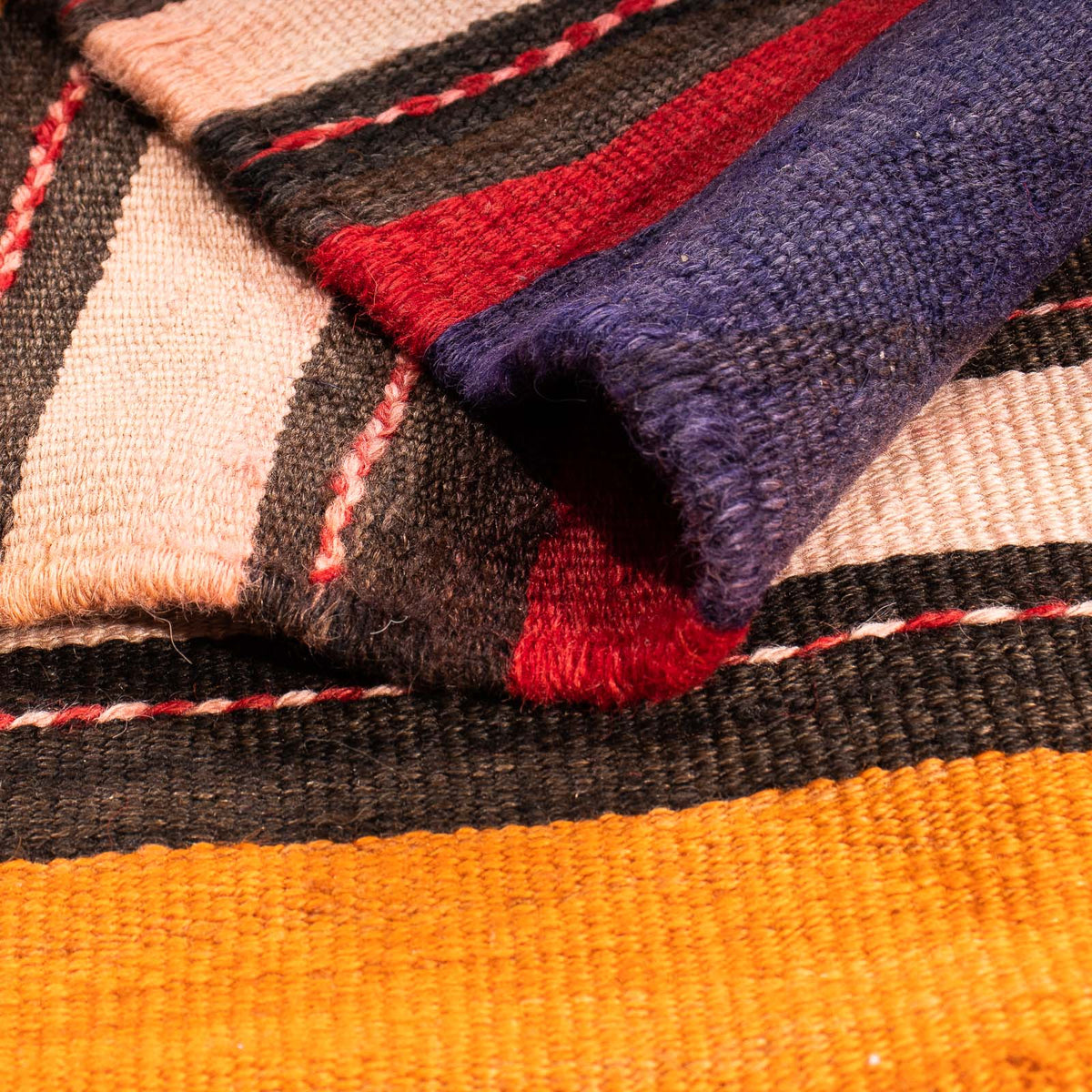 Tappeto Kelim - Vecchio - 215 x 180 cm - multicolore