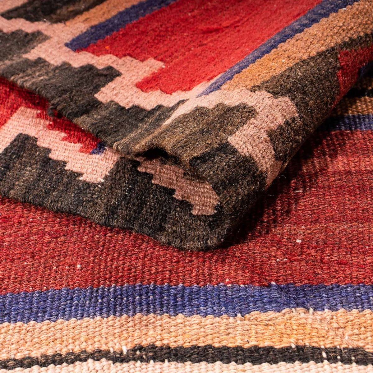 Tappeto Kelim - Vecchio - 265 x 141 cm - multicolore