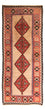 Tappeto corsia Tappeto Kelim - Vecchio - 360 x 155 cm - multicolore