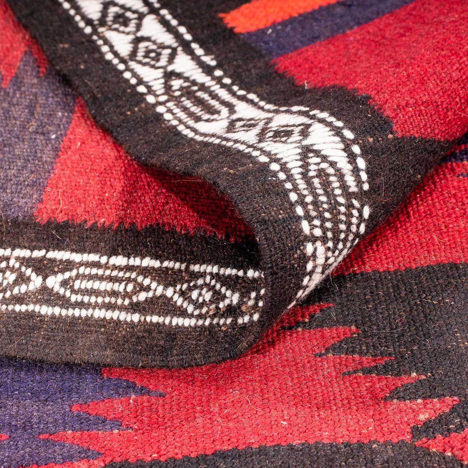 Tappeto corsia Tappeto Kelim - Vecchio - 280 x 145 cm - multicolore