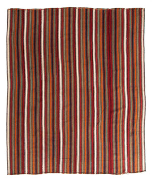 Tappeto Kelim - Vecchio - 250 x 210 cm - multicolore