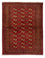 Tappeto Turkaman - 123 x 95 cm - rosso